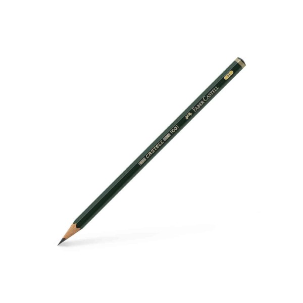 Encontraproduto.com.br - Lápis Grafite Sextavado Faber-Castell 9000 H - Ref. 9000H