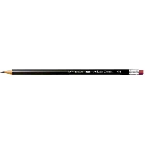 Encontraproduto.com.br - LAPIS GRAFITE C/BORRACHA 1205M/B MAX