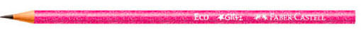 Encontraproduto.com.br - Lápis Grafite Faber-Castell EcoLápis Glitz 2B Redondo Colorido 4 Unidades