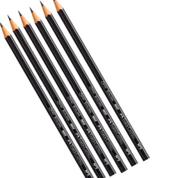 Encontraproduto.com.br - Lápis Grafite Ecolápis 6 Unidades