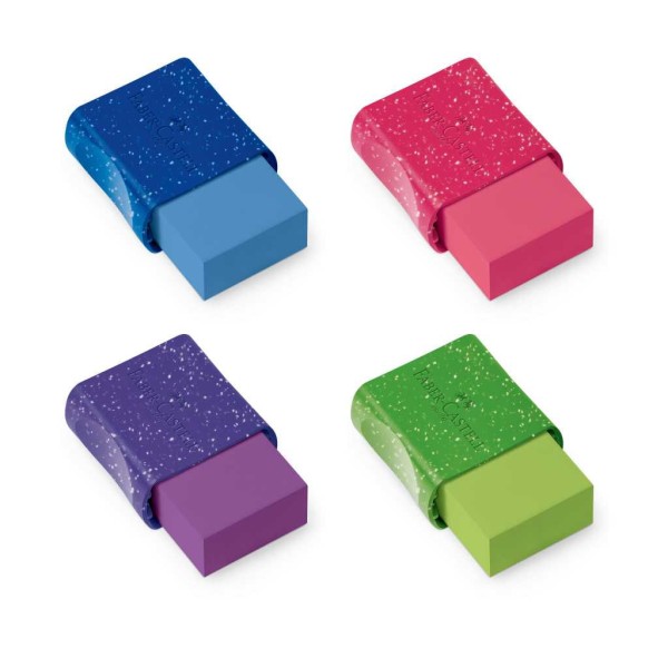Encontraproduto.com.br - Borracha Faber-Castell Com Cinta Glitz Sortido 7024GLIN