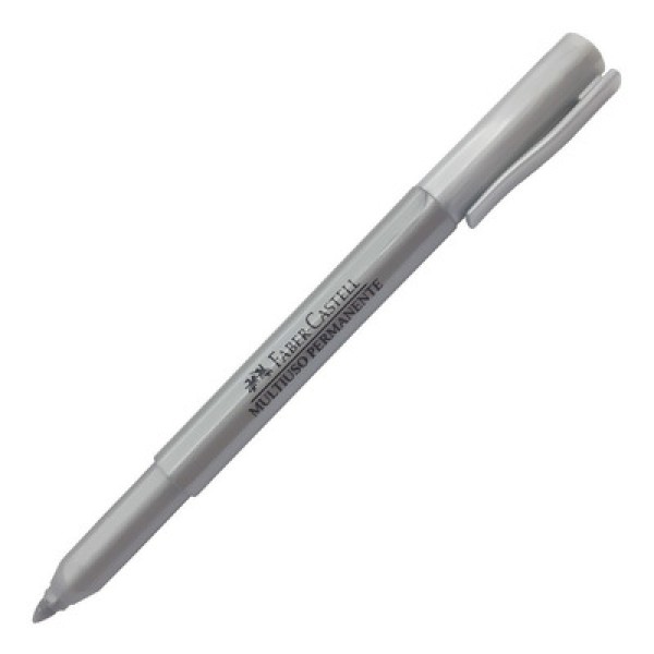 Encontraproduto.com.br - Marcador Multiuso Permanente Kit Com 3 Cores - Faber Castell