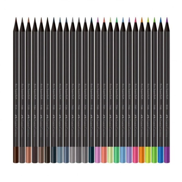 Encontraproduto.com.br - Lápis De Cor 100 Cores Supersoft Ecolápis