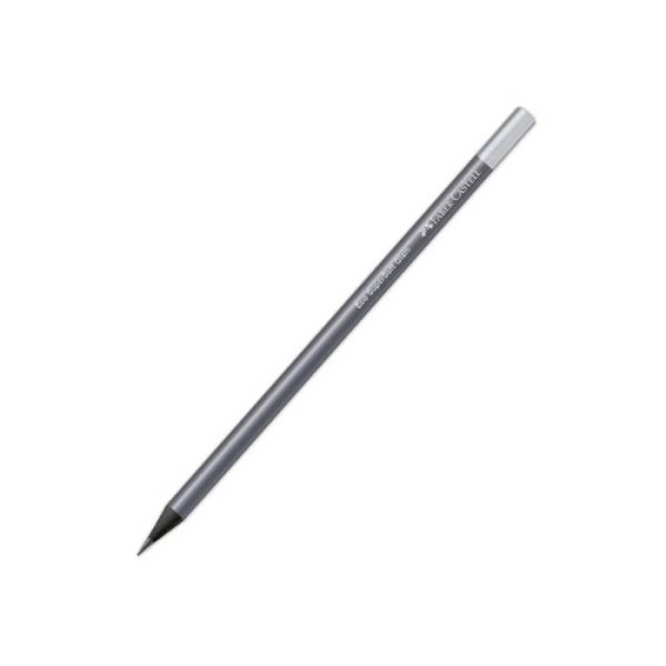 Encontraproduto.com.br - Lápis Preto Super Soft Glam Cromado Prata N2 Eco Lápis Faber Castell