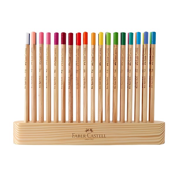 Encontraproduto.com.br - Lapis De Cor 36 Cores Supersoft Natural Edition Faber