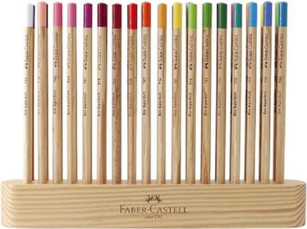 Encontraproduto.com.br - Lapis De Cor 36 Cores Supersoft Natural Edition Faber