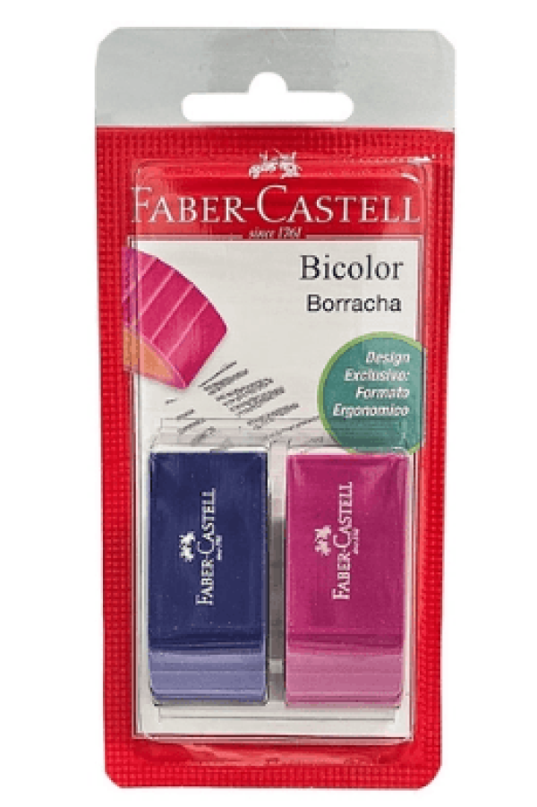 Borracha Bicolor - FABER CASTELL