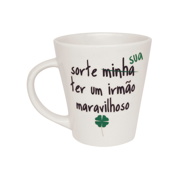 Encontraproduto.com.br - Caneca Biona Drop Temática 250ml, Cerâmica, Sortida - 41260