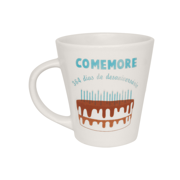 Encontraproduto.com.br - Caneca Biona Drop Temática 250ml, Cerâmica, Sortida - 41260