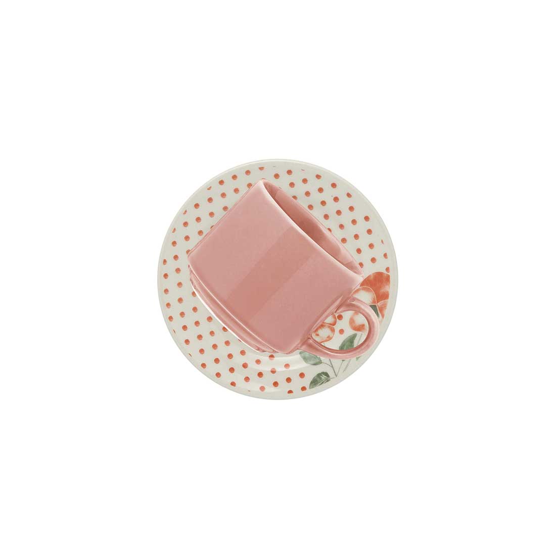 Encontraproduto.com.br - Xícara Grande 180 Ml Com Pires Donna Holambra