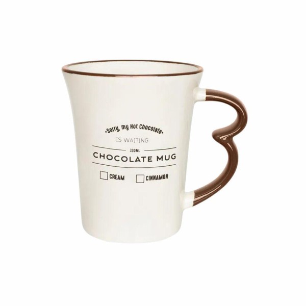 Encontraproduto.com.br - Caneca Easy 330 Ml Chocolate Mug