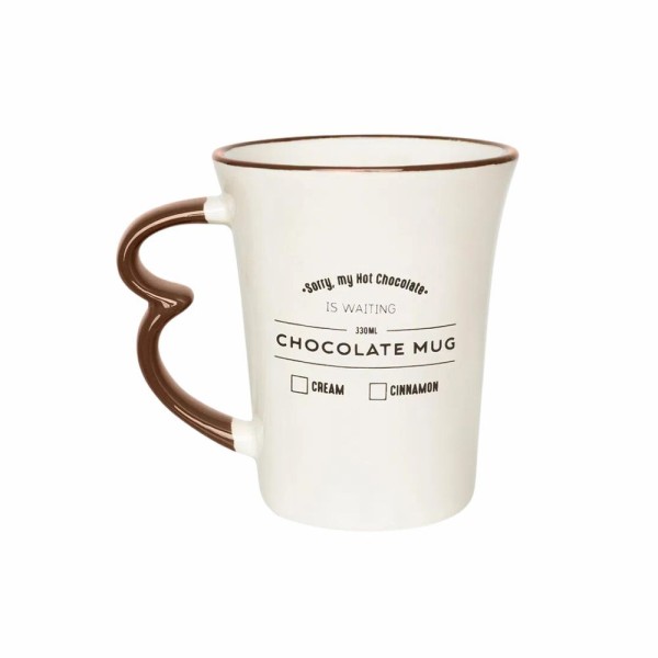 Encontraproduto.com.br - Caneca Easy 330 Ml Chocolate Mug