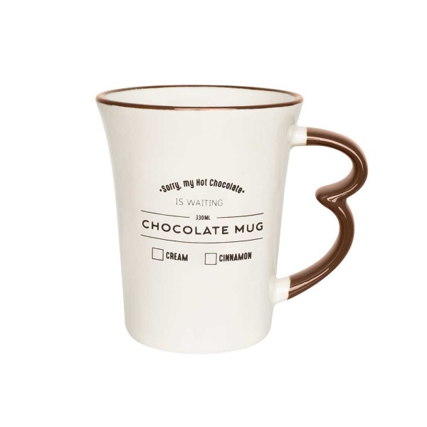 Encontraproduto.com.br - Caneca Easy 330 Ml Chocolate Mug