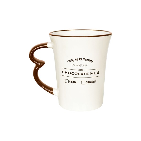 Encontraproduto.com.br - Caneca Easy 330 Ml Chocolate Mug