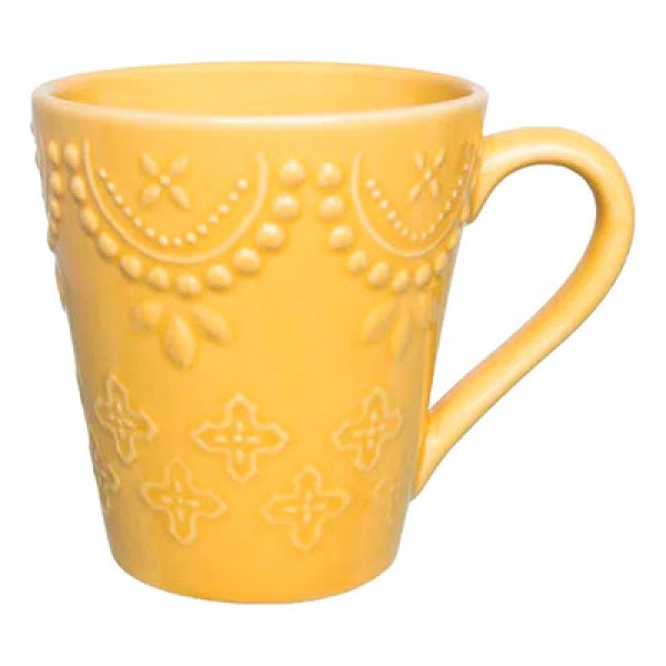 Encontraproduto.com.br - Caneca Dalas Amarelo 280 ml Oxford