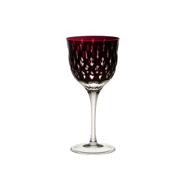Encontraproduto.com.br - Taça para vinho branco em cristal Strauss Overlay 225.103.152 330ml ametista