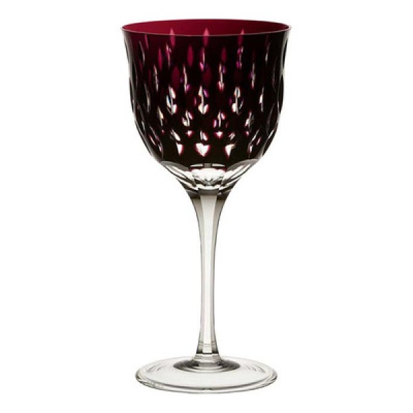 Encontraproduto.com.br - Taça para vinho branco em cristal Strauss Overlay 225.103.152 330ml ametista