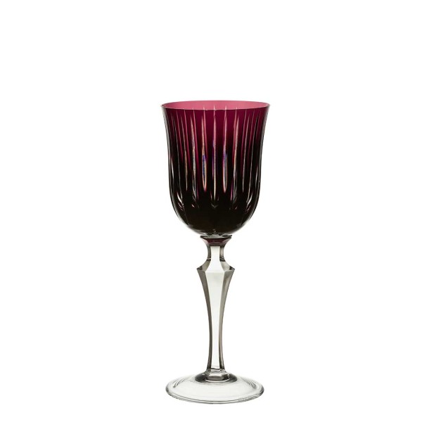 Encontraproduto.com.br - Taça para vinho tinto em cristal Strauss Overlay 237.102.150 350ml ametista