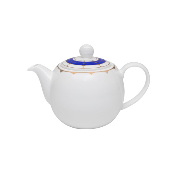 Encontraproduto.com.br - Bule chá em porcelana Strauss Folies 750ml