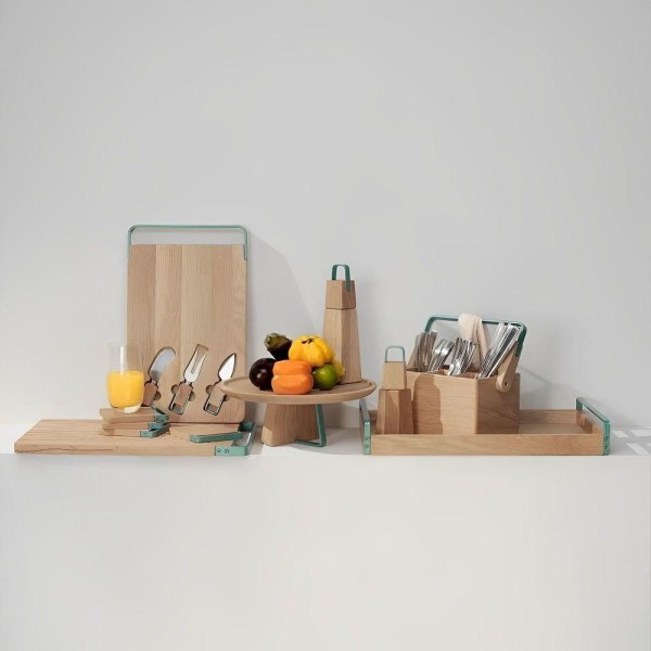 Encontraproduto.com.br - Tábua Em Madeira Para Corte De Pão Com Alça 44 X 28 Cm Oxford