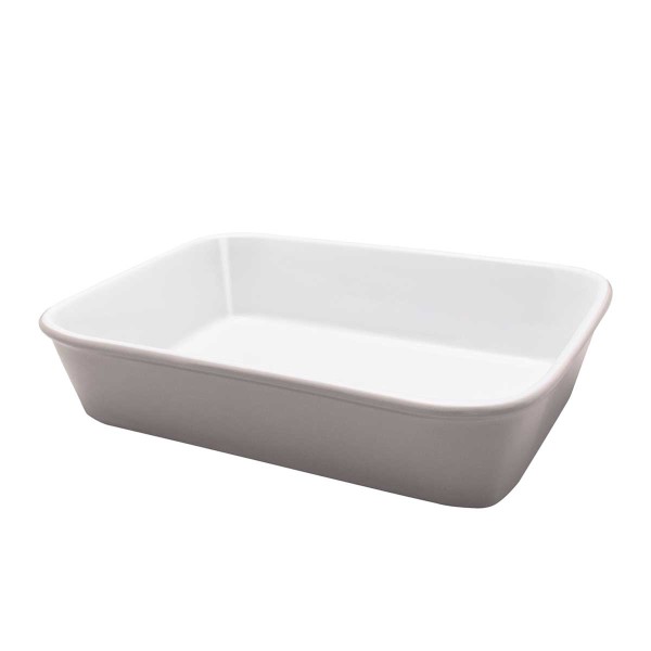 Encontraproduto.com.br - Conjunto De 3 Travessas Refratária Bake Cool Grey