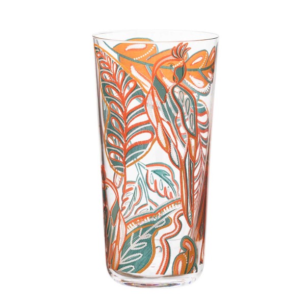 Encontraproduto.com.br - Conjunto De 6 Copos De Cristal Para Long Drink 450 Ml Ginga Arara