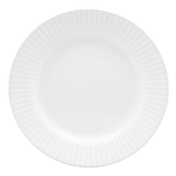 Encontraproduto.com.br - Prato Raso Branco 24cm Oxford