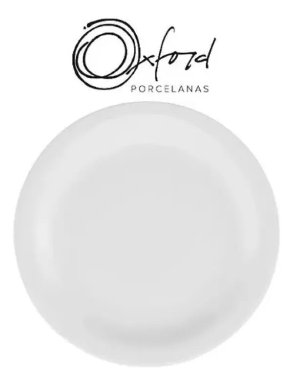 Prato Sobremesa Oxford Gourmet Pró Porcelana