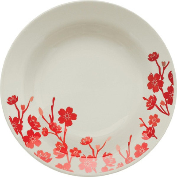 Encontraproduto.com.br - Prato Biona Donna Jardim Fundo 22Cm - 005887 - Oxford