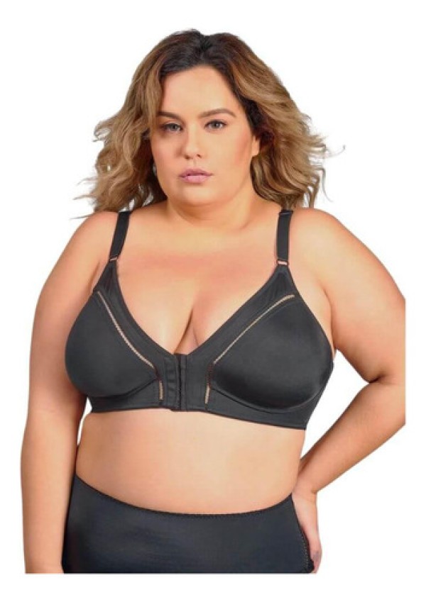 Encontraproduto.com.br - Sutiã Modelador Cobertura Total Elegance
 PRETO