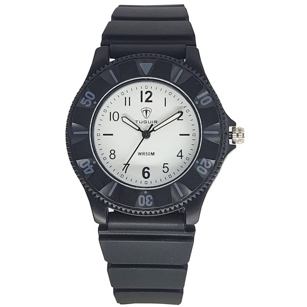 Encontraproduto.com.br - Relógio Infantil Menino Tuguir Analógico TG30339 Preto