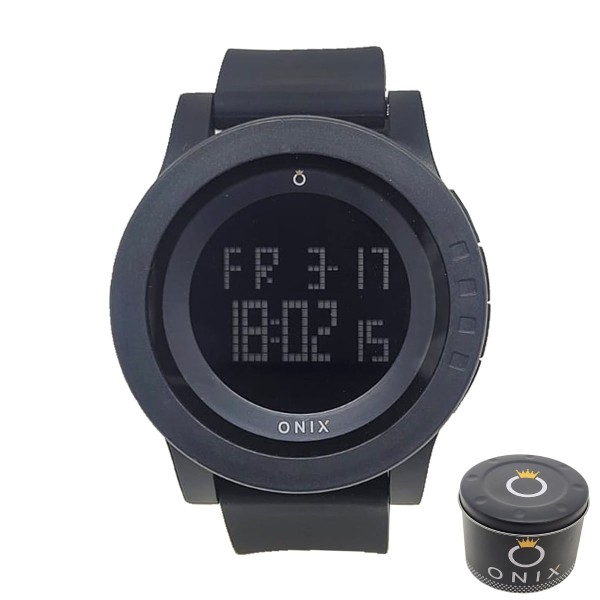 Encontraproduto.com.br - Relógio Unissex Onix Digital OX114 Preto