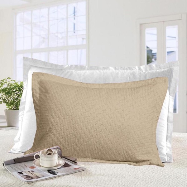 Encontraproduto.com.br - Porta Travesseiro Fronha Ultrasonic 60x80cm Fendi