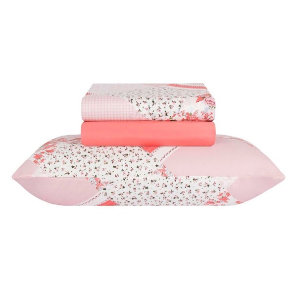 Encontraproduto.com.br - Jogo De Cama Duplo Microfibra Casal Jade Paco Milano Sultan