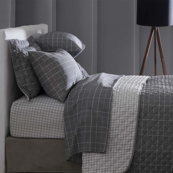 Encontraproduto.com.br - Jogo de Cama Solteiro Duplo 140 Fios Oliver Realce Sultan