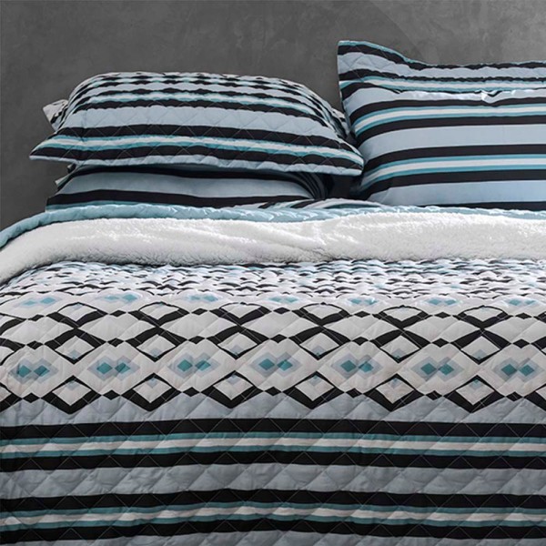 Encontraproduto.com.br - Jogo de Cama Solteiro Duplo 3 Peças Sultan Realce Premium Akira