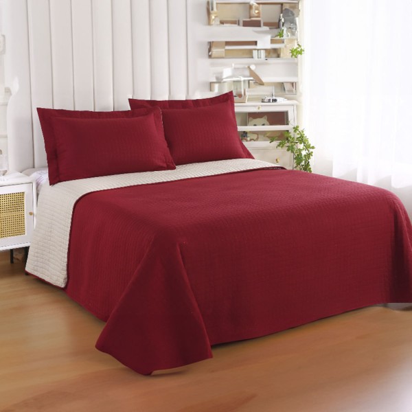 Kit Cobre Leito Casal Duo Grid - Sultan