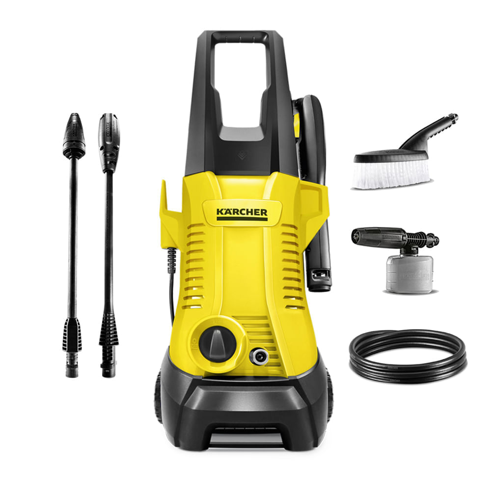 Lavadora De Alta Pressão Kärcher K2 Plus Car 1740psi 1400w Cor Amarelo/preto 127v