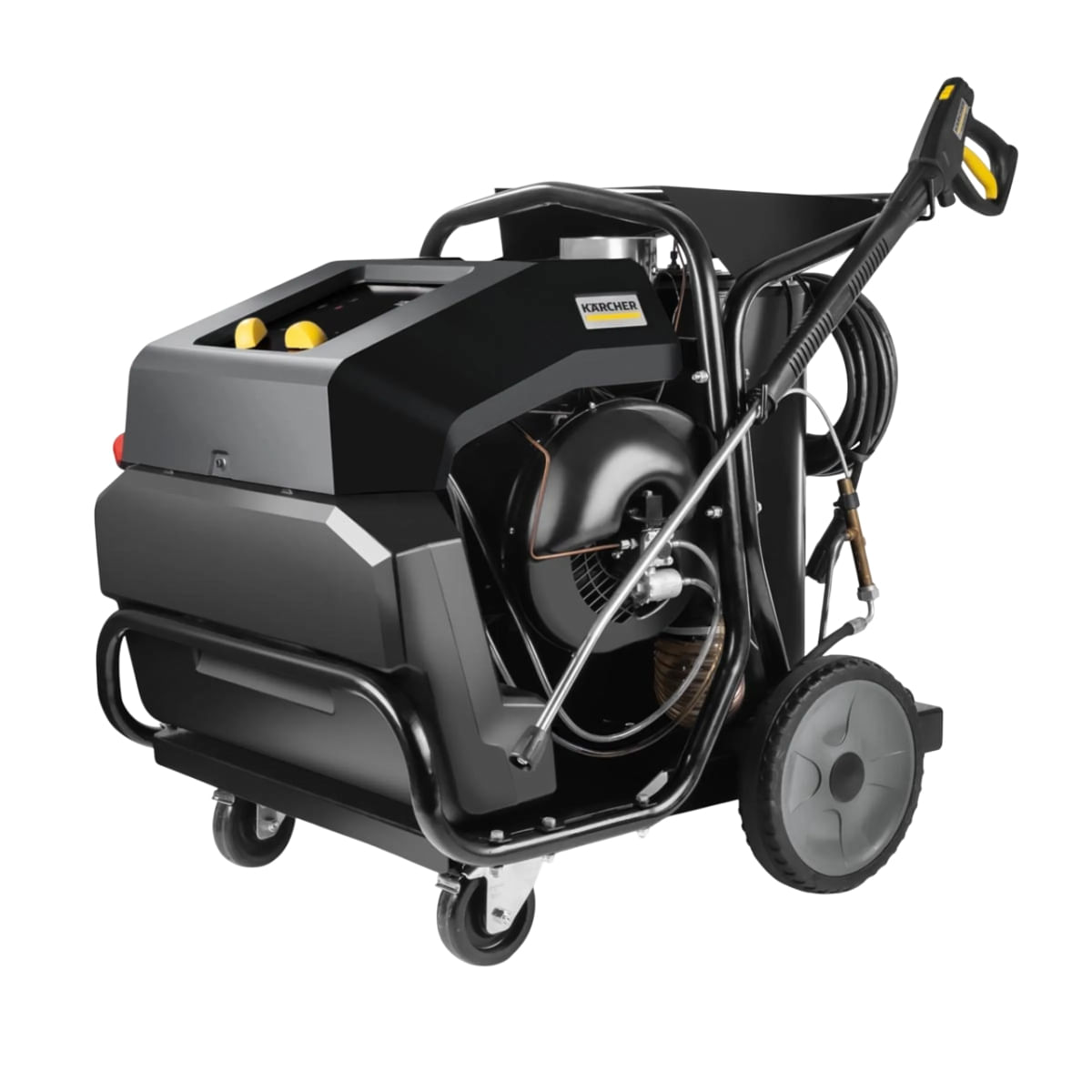 Encontraproduto.com.br - Lavadora Alta Pressão Água Quente Karcher HDS 12/15-4 Black 1.200L/h 380V