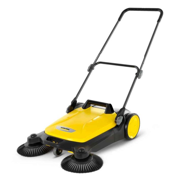 Encontraproduto.com.br - Varredeira Manual com 3 escovas Capacidade 2400 m²/h S4 Twin Karcher