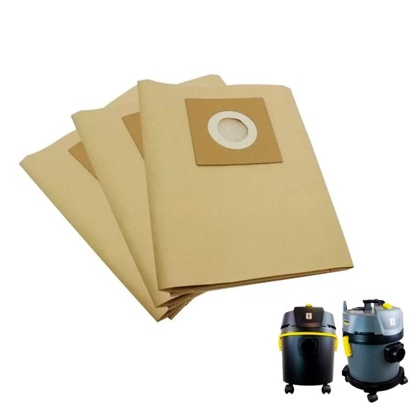 Encontraproduto.com.br - Filtro Papel Para Aspirador de Pó kit 3Pcs Karcher N585/NT15/1 Original