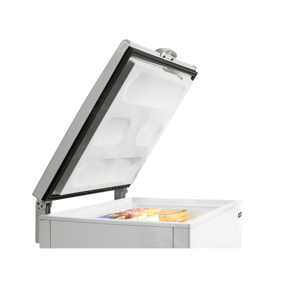 Encontraproduto.com.br - Freezer Metalfrio Horizontal 293 Litros Branco 110V DA302B2352
