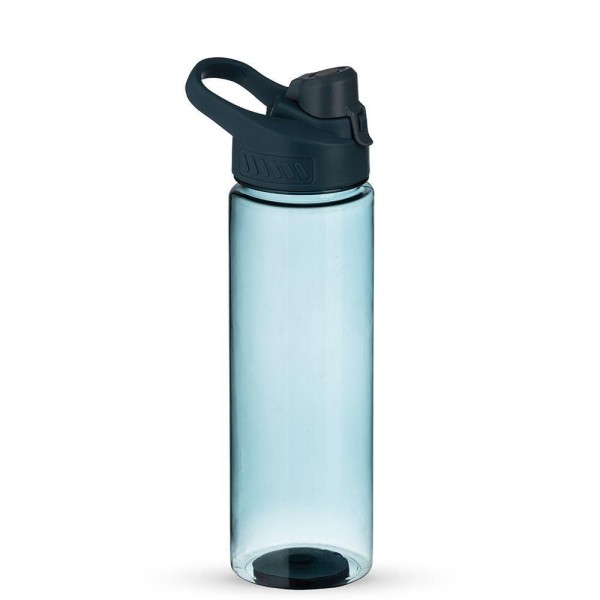 Encontraproduto.com.br - Garrafa Squeeze Plástico 700ml Alça Tampa Rosqueável E Trava Cores:verde Claro