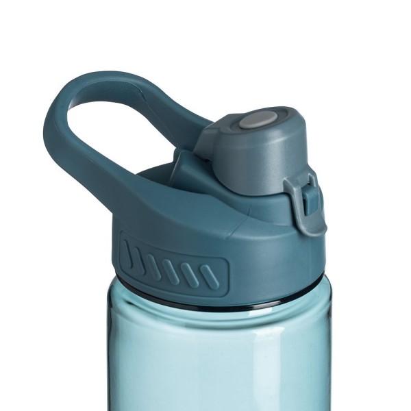 Encontraproduto.com.br - Garrafa Squeeze Plástico 700ml Alça Tampa Rosqueável E Trava Cores:verde Claro