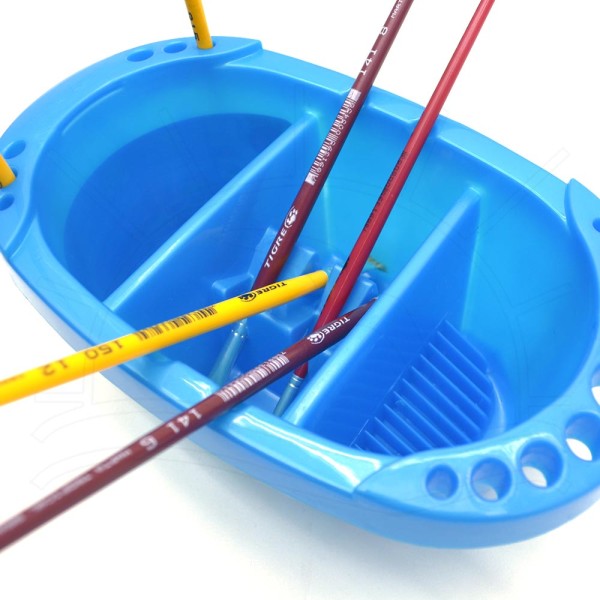 Encontraproduto.com.br - Bandeja para Lavar Pincéis sem Godê Tigre