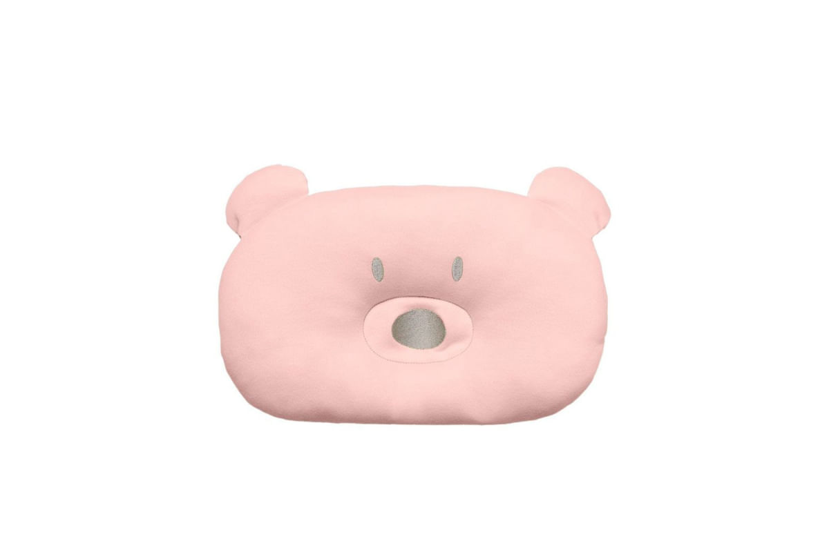 Encontraproduto.com.br - Travesseiro / Almofada Para Bebê Urso Rosa - Hug