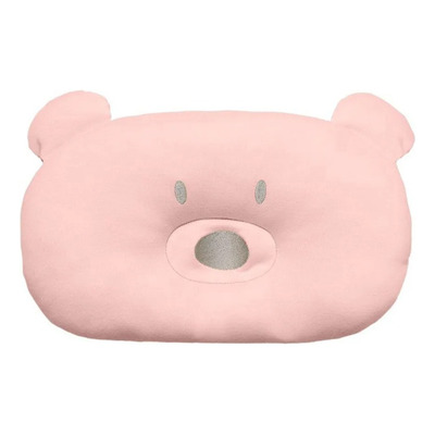Encontraproduto.com.br - Travesseiro / Almofada Para Bebê Urso Rosa - Hug