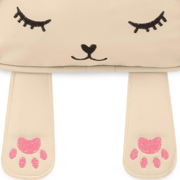 Encontraproduto.com.br - Mochila Fun Gato Bege Hug