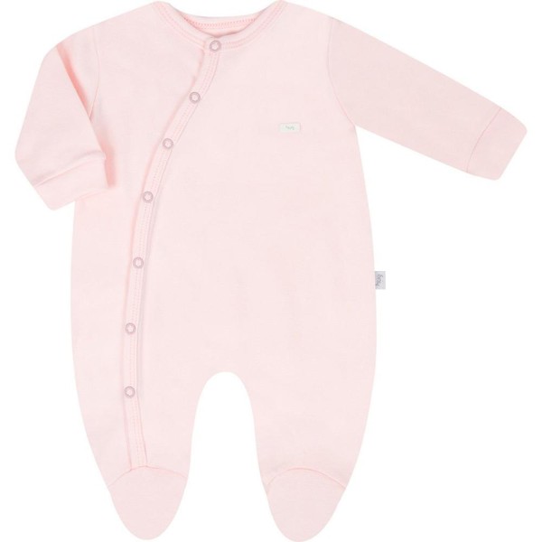 Encontraproduto.com.br - Macacão Longo Hug Com Abertura Lateral Rosa