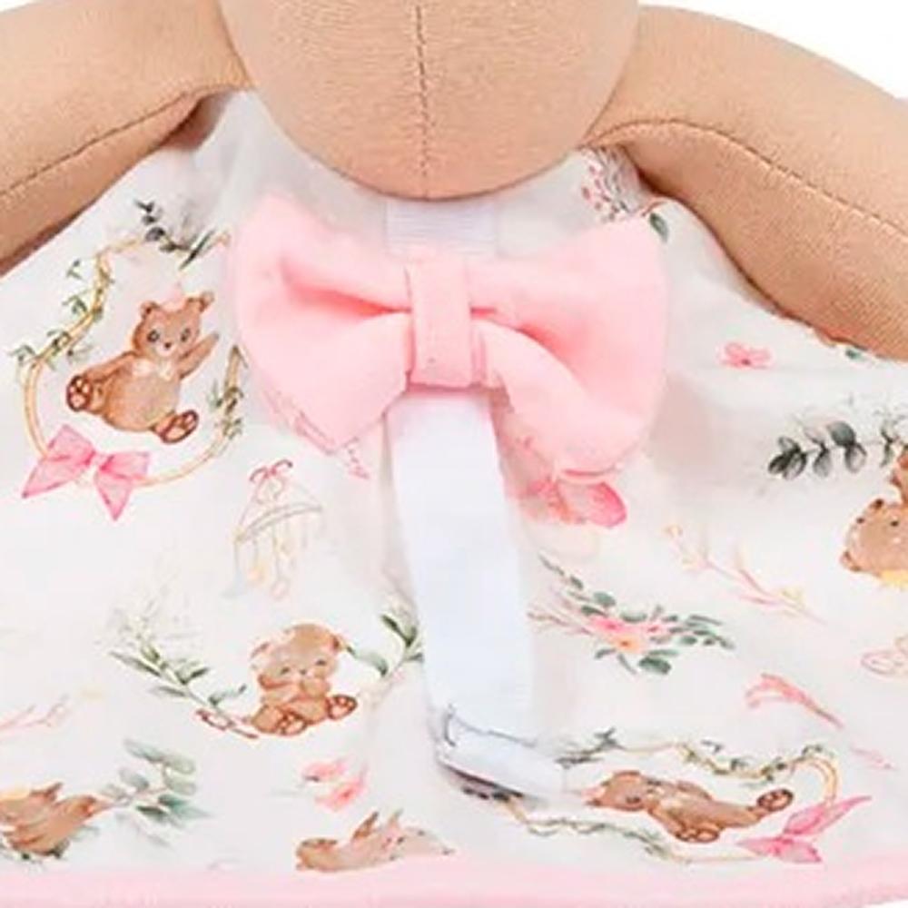 Encontraproduto.com.br - Naninha Hug Ursinhos Rosa Iogurte